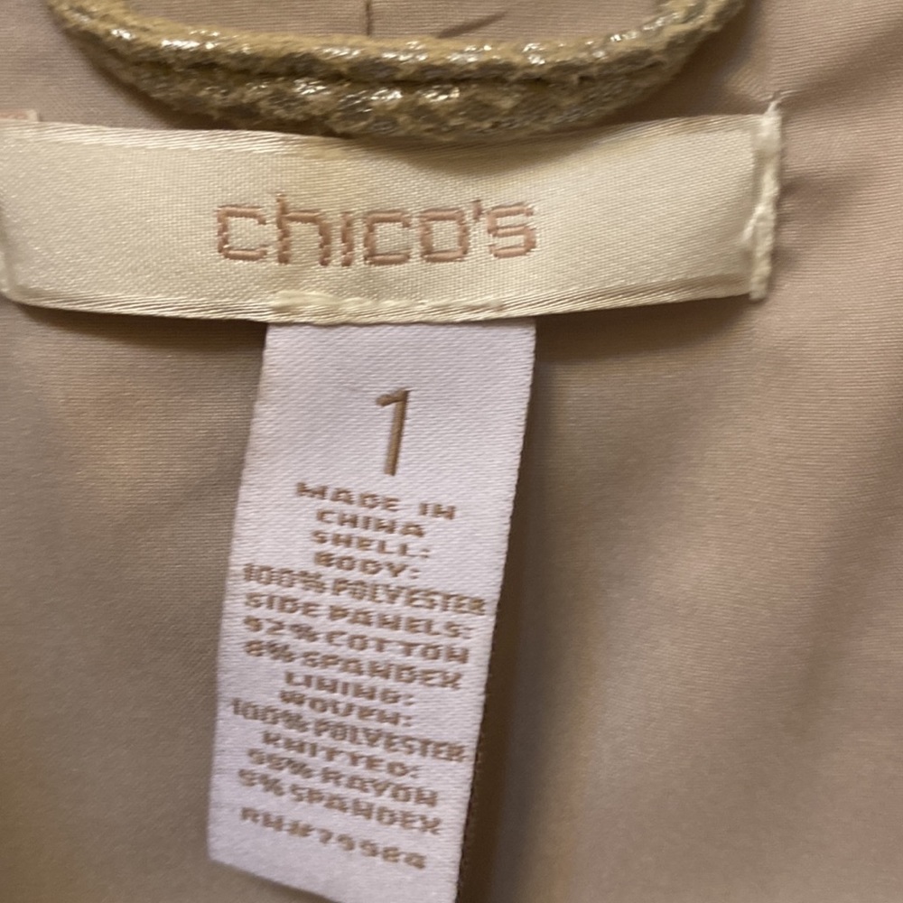 Chico's Metallic Python Jacket - Picture 10 of 11
